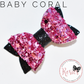 Baby Coral Bow 1.75" / 4.5cm Plastic Template - Rosie's Craft Shop Ltd