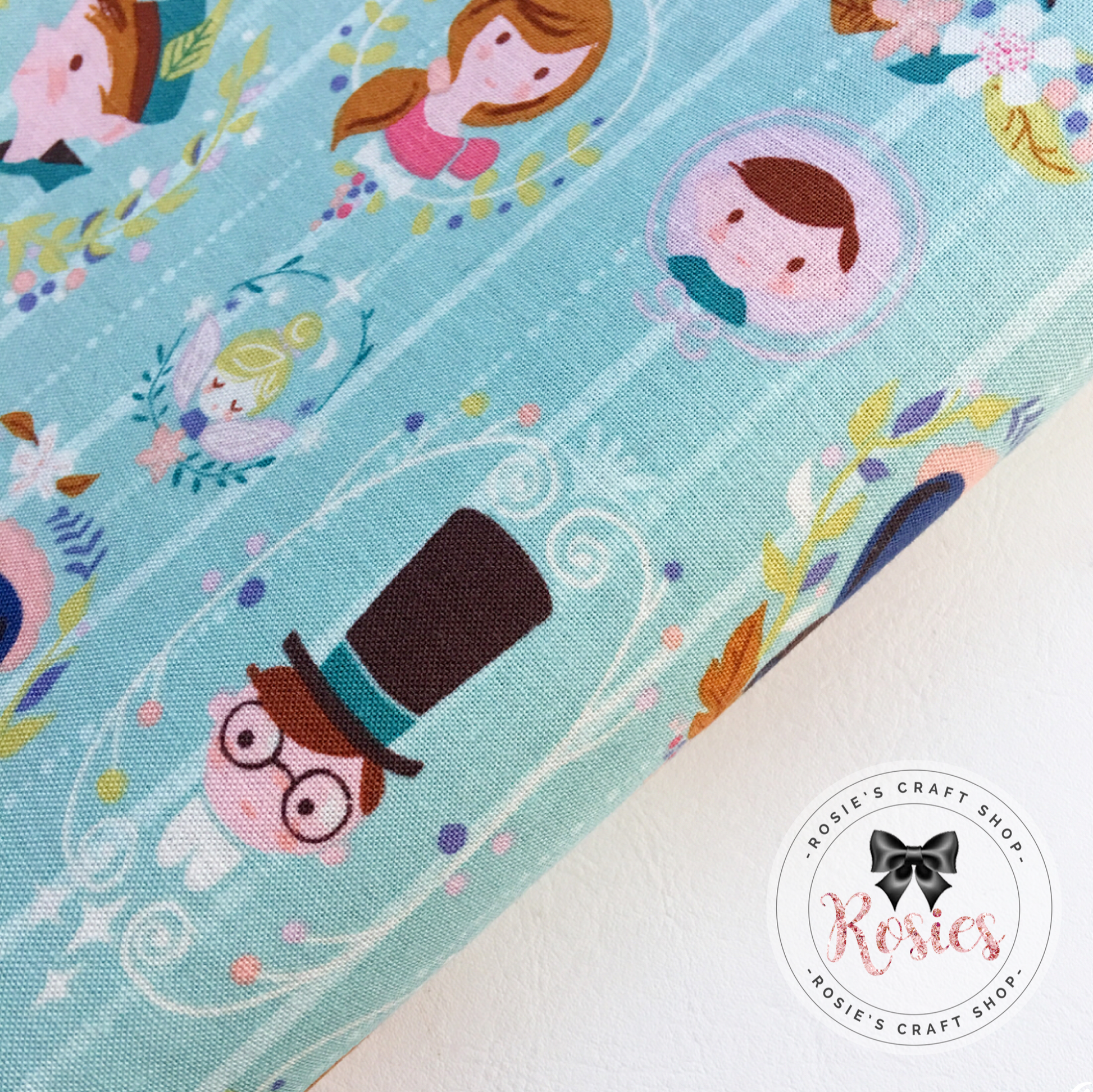 Neverland Darling Wall Designer Fabric Felt - Rosie's Craft Shop Ltd