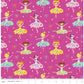 Pink Ballerina Girls - Ballerina Bows by Riley Blake - 100% Cotton Fabric - Rosie's Craft Shop Ltd