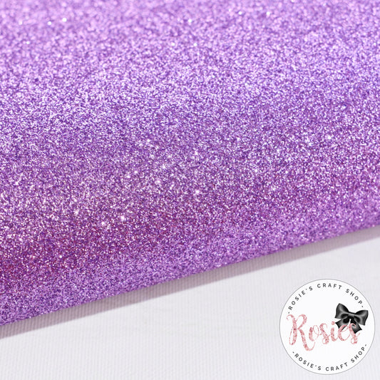 Lavender Premium Fine Glitter Topped Wool Felt - Rosie's Craft Shop Ltd