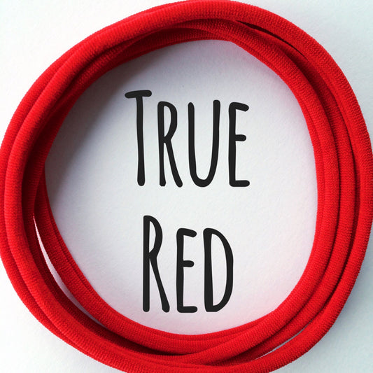 True Red - Dainties by Nylon Headbands - Rosie's Craft Shop Ltd
