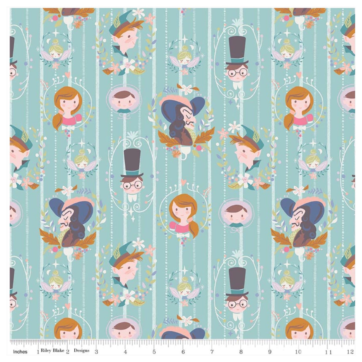 Neverland Darling Wall Designer Fabric Felt - Rosie's Craft Shop Ltd