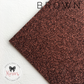 Brown Glitter Iron On Vinyl HTV - Rosie's Craft Shop Ltd