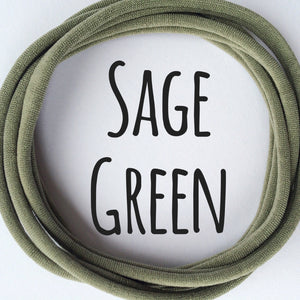 Sage Green - Dainties by Nylon Headbands - Rosie's Craft Shop Ltd