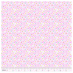 Waterlily Pink - Go Fish By Blend Fabrics. - 100% Cotton Fabric - Rosie's Craft Shop Ltd