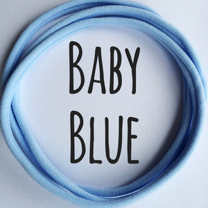 Baby Blue - Dainties by Nylon Headbands - Rosie's Craft Shop Ltd