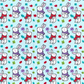 Little Bunnies in Scarves on Mint 100% Cotton Fabric - Rosie's Craft Shop Ltd