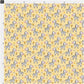 Cute Zebras on Yellow Artisan Fabric Felt - Rosie's Craft Shop Ltd