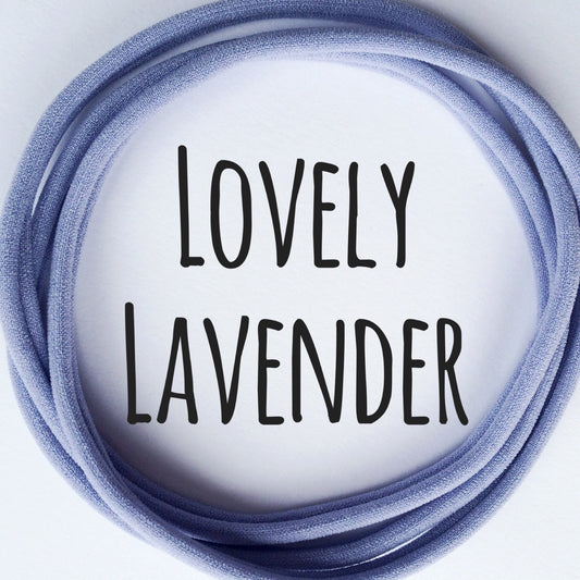 Lovely Lavender - Dainties by Nylon Headbands - Rosie's Craft Shop Ltd