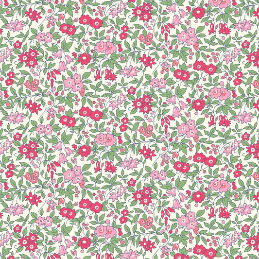Forget Me Not Pink - Liberty - The Flower Show Midsummer Collection Cotton Fabric