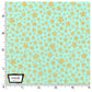 Seafoam Gold Metallic Stars - Starbright by Michael Miller 100% Cotton Fabric or Fabric Felt - Rosie's Craft Shop Ltd