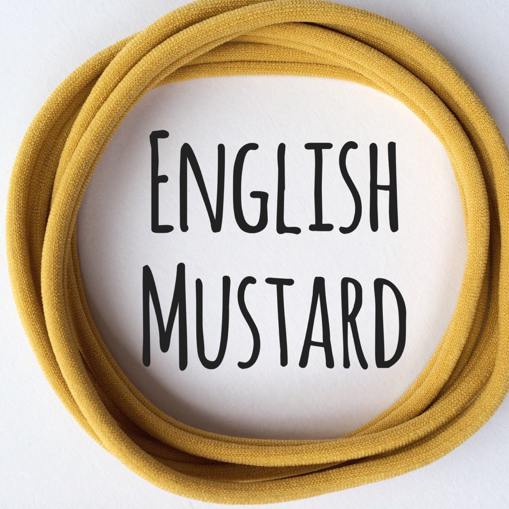 English Mustard - Dainties by Nylon Headbands - Rosie's Craft Shop Ltd