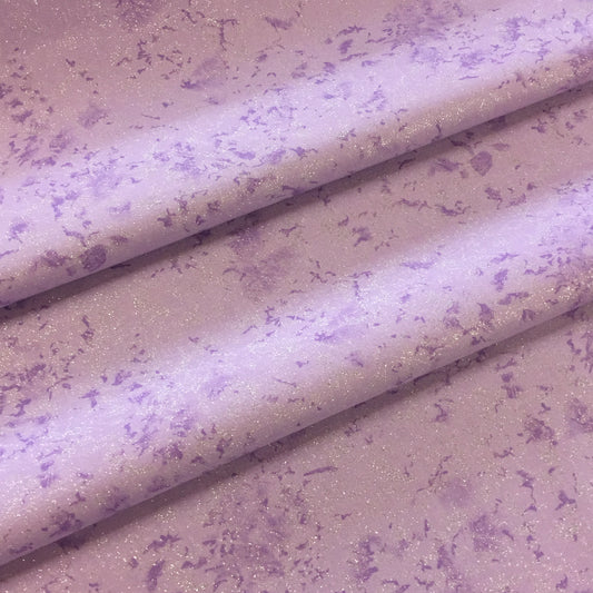 Lavender Glitter Fairy Frost By Michael Miller - 100% Cotton Fabric - Rosie's Craft Shop Ltd