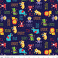 Navy Fisher Price Main  - Fisher Price - Riley Blake Cotton Fabric ✂️ £9 pm *SALE*