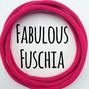 Fabulous Fuchsia - Dainties by Nylon Headbands - Rosie's Craft Shop Ltd