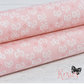 Pretty Pink Ditsy Bows Designer Fabric Felt