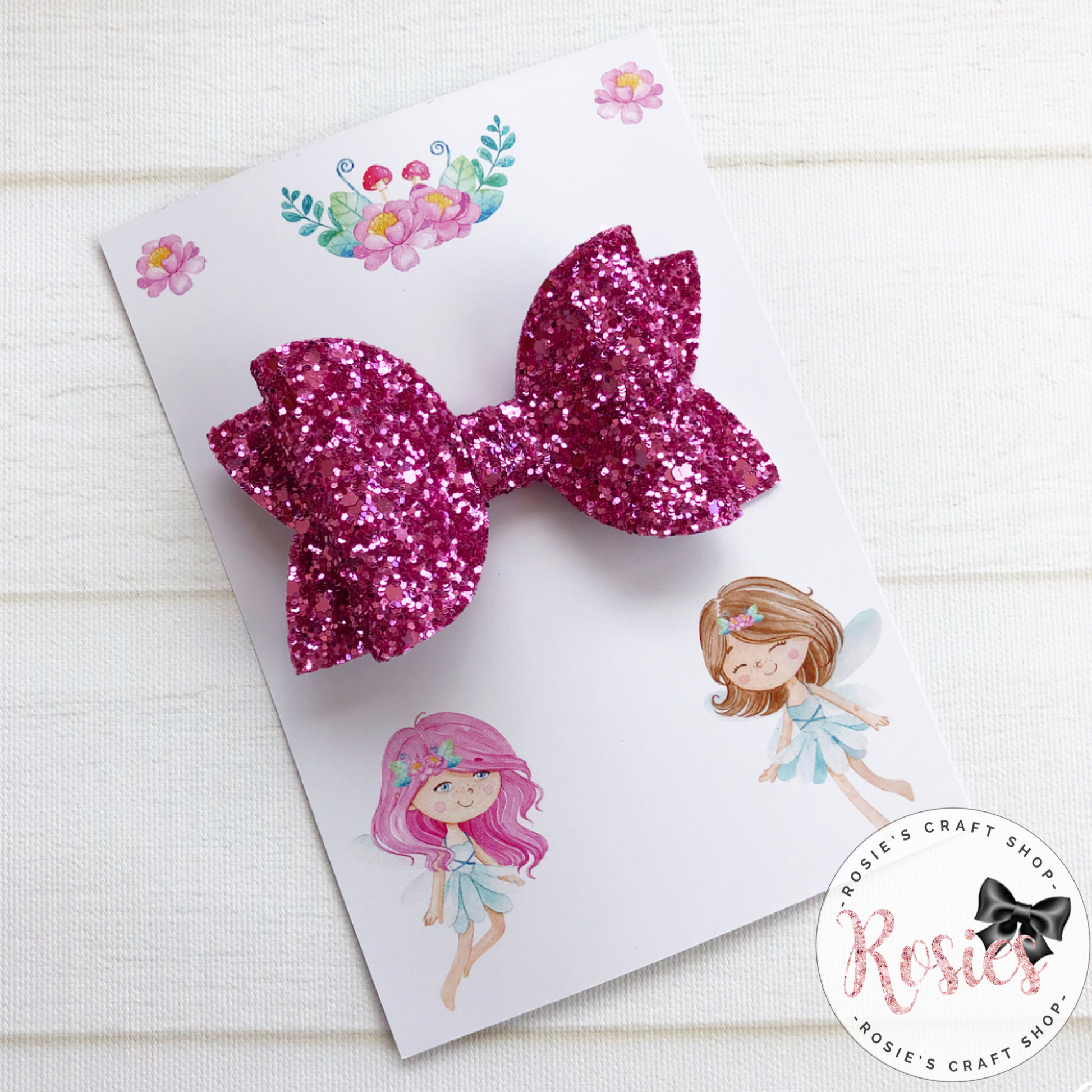 A6 Sparkle Fairies Printed Display Cards - Rosie's Craft Shop Ltd