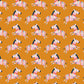 Zebras on Mustard - Dandelion Jungle - Dashwood Studio Cotton Fabric ✂️ £13 pm