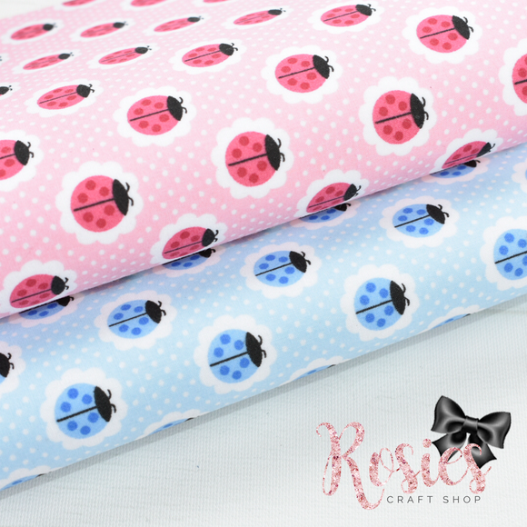 Spotty Dotty Ladybird Fabric Felt