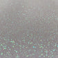 Holo White Premium Fine Glitter Topped Wool Felt
