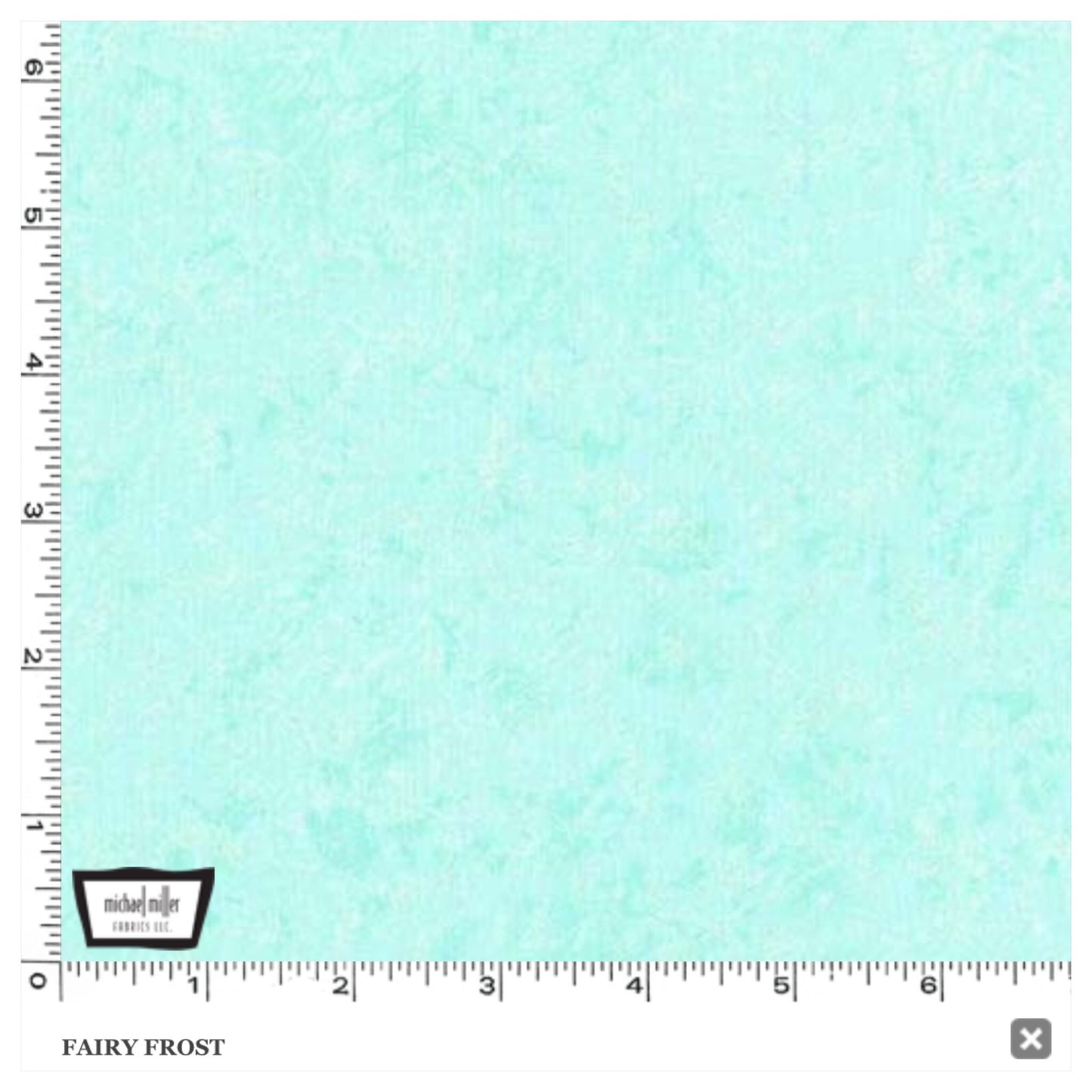 Mint Green Glitter Fairy Frost By Michael Miller - 100% Cotton Fabric - Rosie's Craft Shop Ltd
