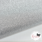 Silver Premium Fine Glitter Topped Wool Felt - Rosie's Craft Shop Ltd