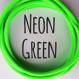 Neon Green - Dainties by Nylon Headbands - Rosie's Craft Shop Ltd