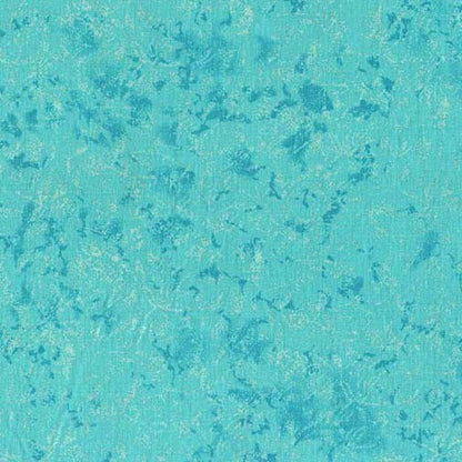Aqua Glitter Fairy Frost By Michael Miller - 100% Cotton Fabric - Rosie's Craft Shop Ltd