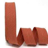 30mm Copper Plain Polycotton Bias Binding