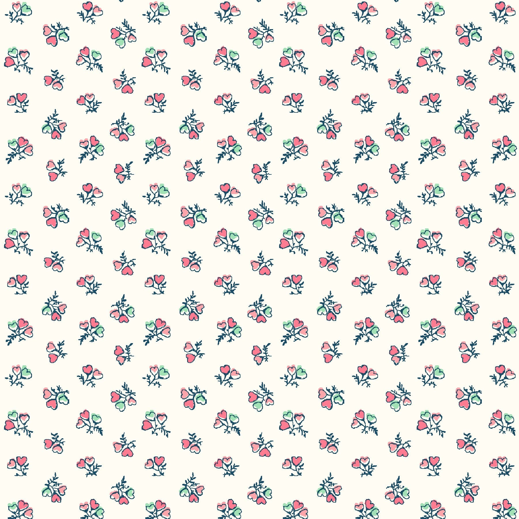 Pre Order - Heart Bouquet by Liberty - Tea For Two - Due June - Rosie's Craft Shop Ltd