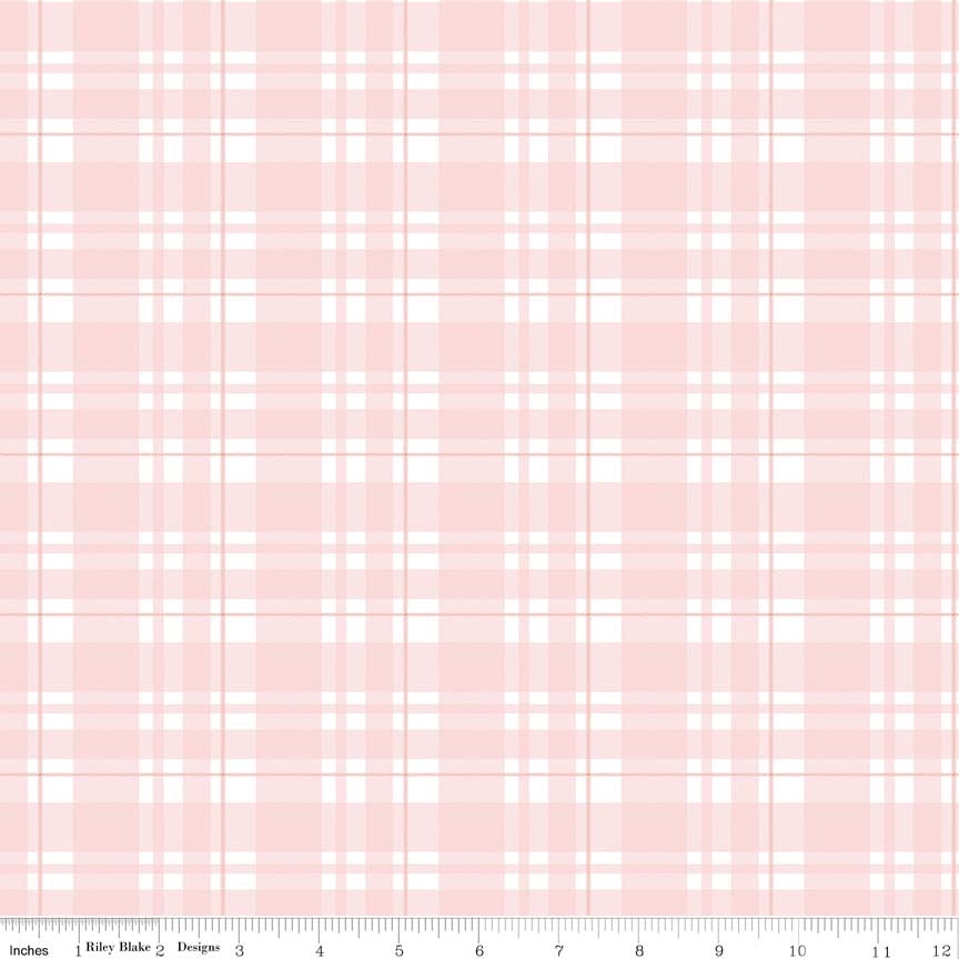 Pink Sparkle Metallic Tartan Designer Fabric Felt ✂️ *SALE*