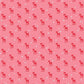 Mini Pink & Red Reindeer Designer Fabric Felt - Rosie's Craft Shop Ltd