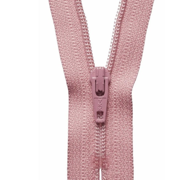 Dusky Pink YKK Skirt Zip - 70