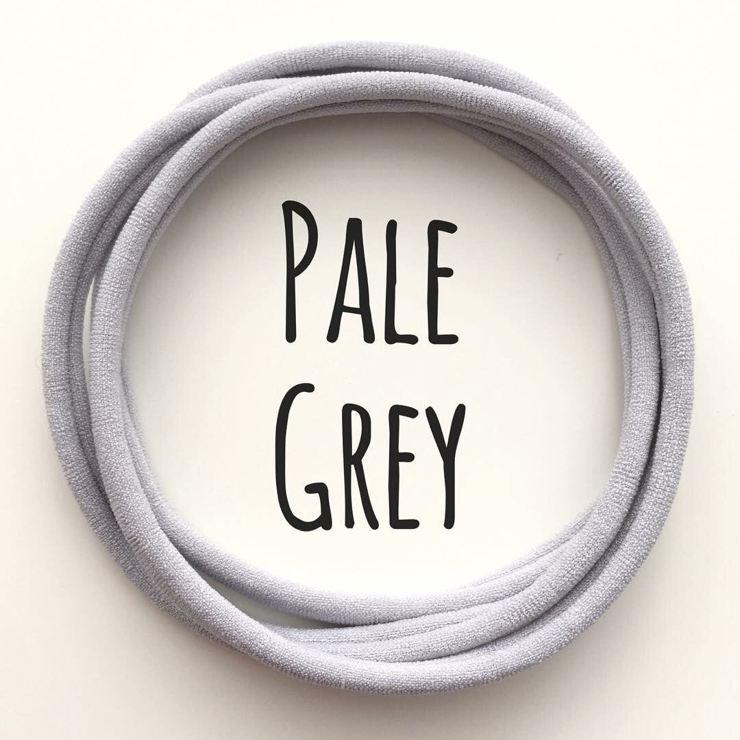 Pale Grey - Dainties by Nylon Headbands - Rosie's Craft Shop Ltd
