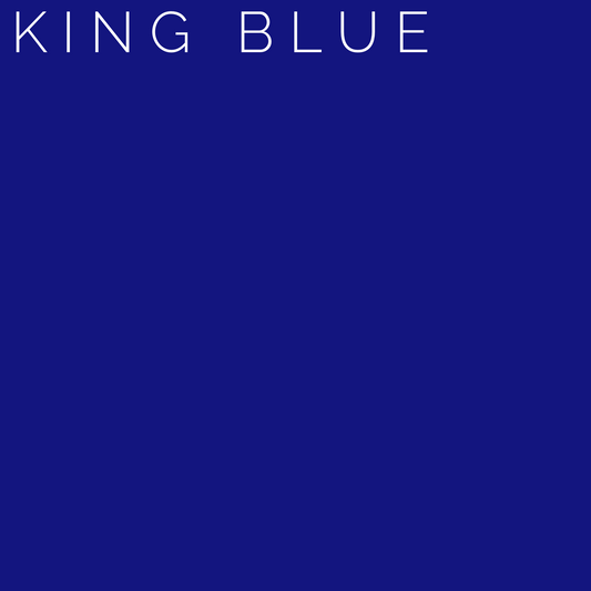 King Blue Self Adhesive Glossy Vinyl - Sign Vinyl Oracle 651