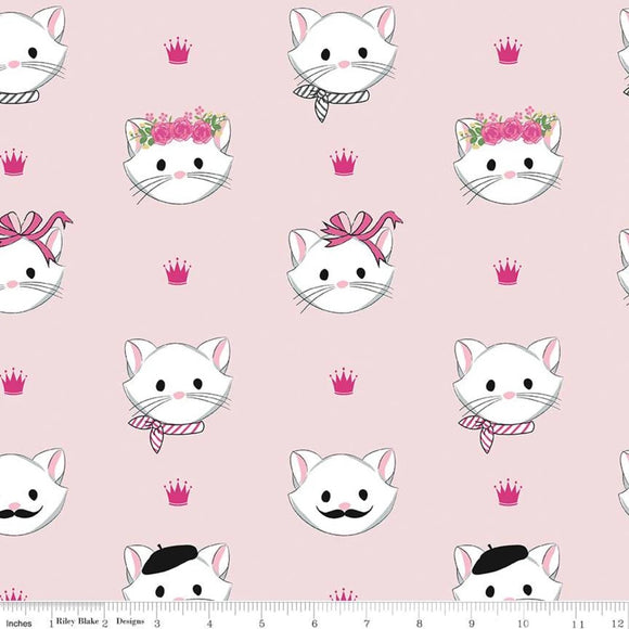 Pink Sparkle - Chloe and Friends - Riley Blake Cotton Fabric