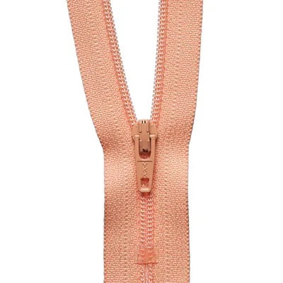 Bright Peach YKK Skirt Zip 6 inch/15 cm - 114