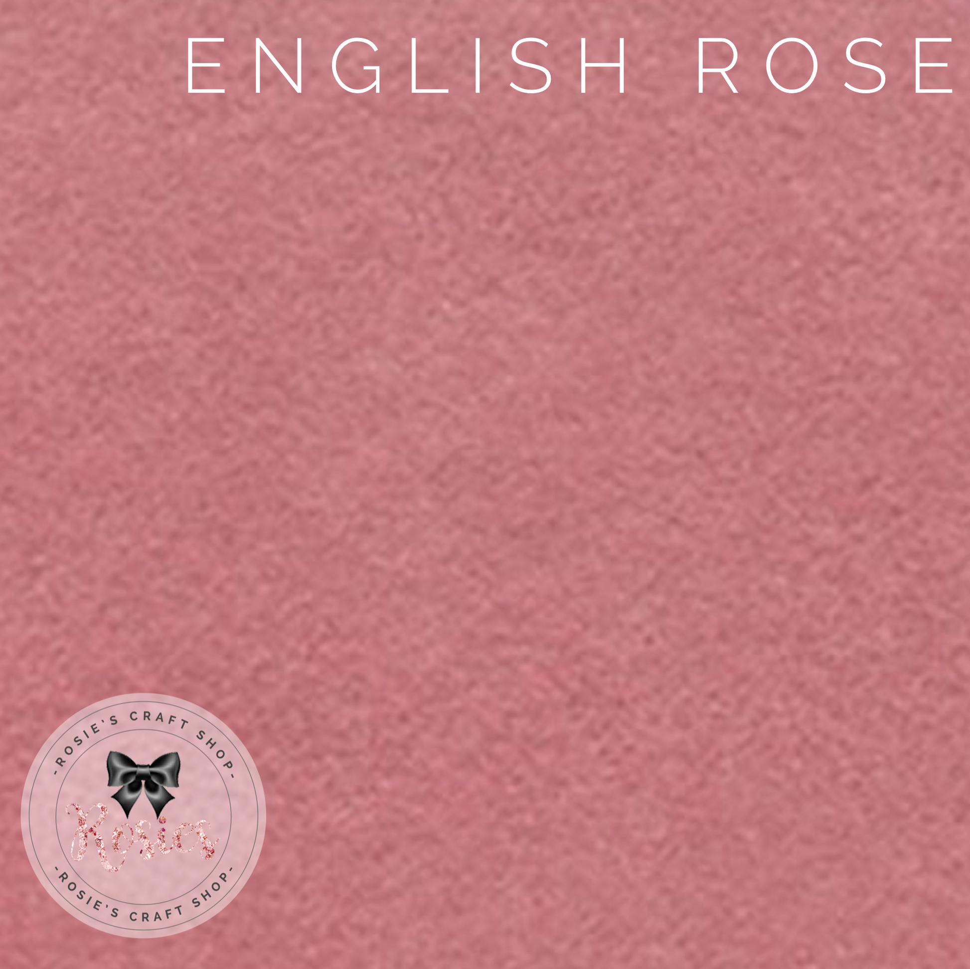 English Rose Wool Blend Felt - Rosie's Craft Shop Ltd