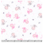 White Monkey - Monkey Hangout By Robert Kaufman - 100% Cotton Flannel Fabric - Rosie's Craft Shop Ltd