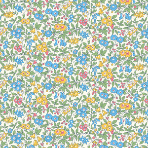 Forget Me Not Multi - Liberty - The Flower Show Midsummer Collection Cotton Fabric