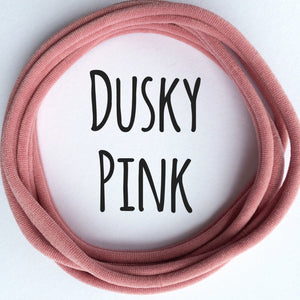Dusky Pink - Dainties by Nylon Headbands - Rosie's Craft Shop Ltd