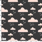 Swinging on a Star Clouds by Michael Miller - 100% Cotton Fabric - Rosie's Craft Shop Ltd