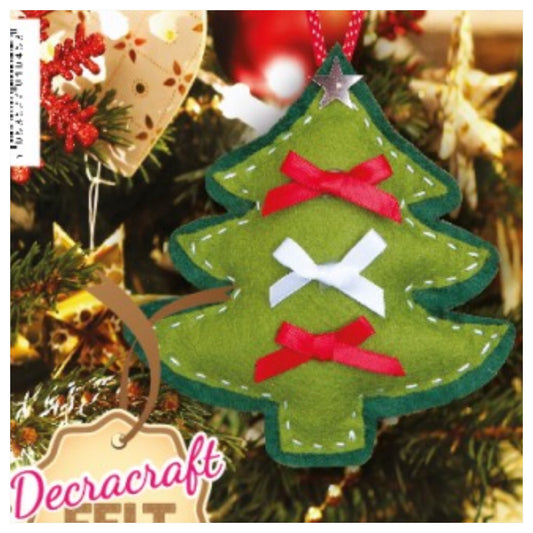 Christmas Tree Felt Kit - Make Your Own! - Rosie's Craft Shop Ltd