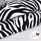 Zebra Print Fabric Felt