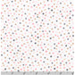 Multi Coloured Dots Tan - Cuddly Kittens By Robert Kaufman - 100% Cotton Flannel Fabric - Rosie's Craft Shop Ltd