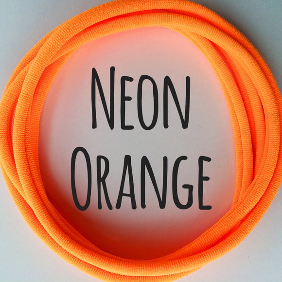 Neon Orange - Dainties by Nylon Headbands - Rosie's Craft Shop Ltd