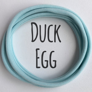 Duck Egg - Dainties by Nylon Headbands - Rosie's Craft Shop Ltd