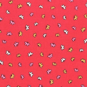 Watermelon Butterflies - Fly, Fly Butterfly By Michael Miller - 100% Cotton Fabric - Rosie's Craft Shop Ltd