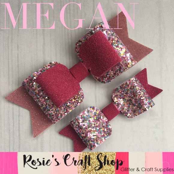 Megan Bow Plastic Template - Rosie's Craft Shop Ltd