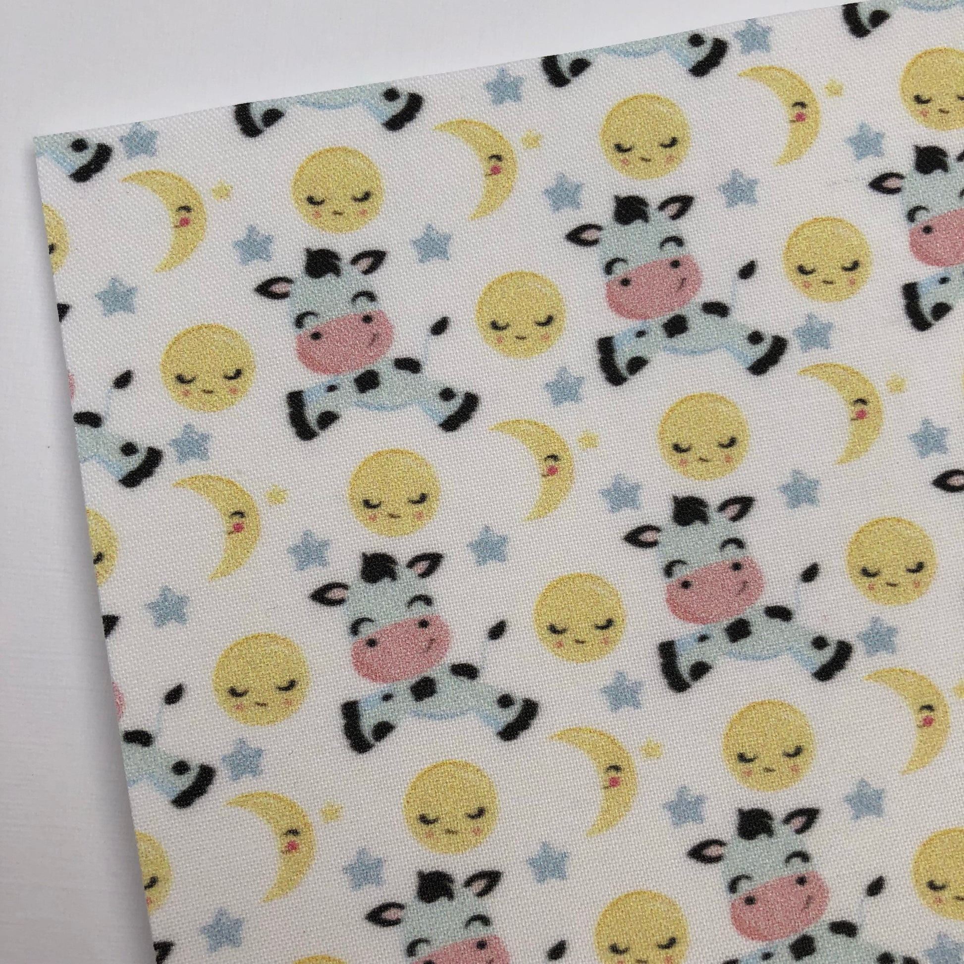 The Cow Jumped Over The Moon Artisan Fabric Felt - Rosie's Craft Shop Ltd